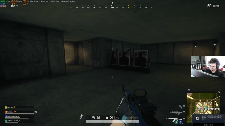 我在斗鱼看pigff直播绝地求生