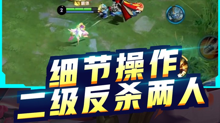 一级极限1V2，双杀！
