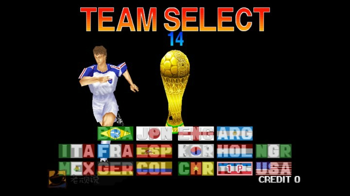 街机足球游戏回顾第五期：TECMO WORLD CUP 98