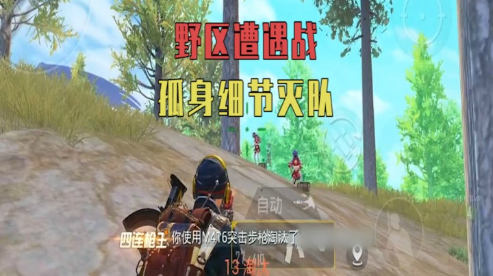 野区遭遇战，细节拉满，团灭对手