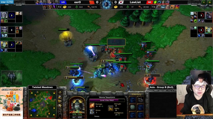 【TED出品】ESL B组 120 vs Lawliet 或许这就是战神