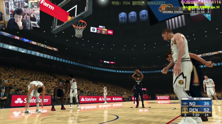 【2021-03-06 15点场】阿中sama：阿中: nba 肥曼巴 肉弹战车