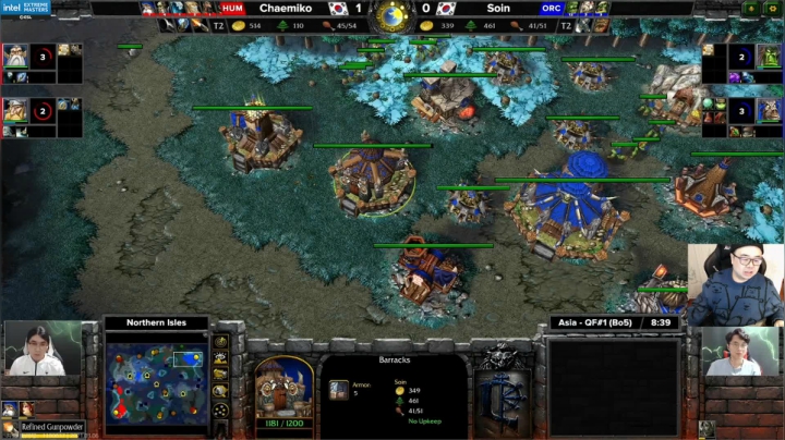 【TED出品】ESL 6进4 Chaemiko vs Soin 2500W惨案