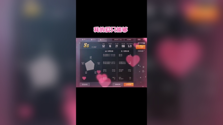 一直能保持着kd就好了