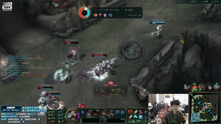 【英雄联盟】金咕咕金咕咕doinb的精彩时刻 20210308 01点场