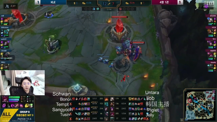 韩国ALL PS-3.8-KLE vs. 4Y 1G（上）