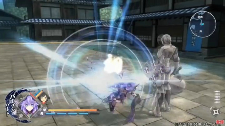 《闪乱忍忍忍者大战 海王星 少女们的响艳》实机画面