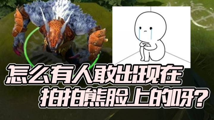 【yyf】怎么有人敢出现在拍拍熊脸上的呀？