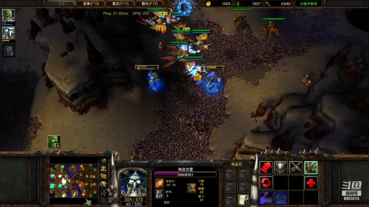 2V4被跑狼骑群友猥琐狙击的换战术！矿开在我脸上！对面快乐的很！国服
