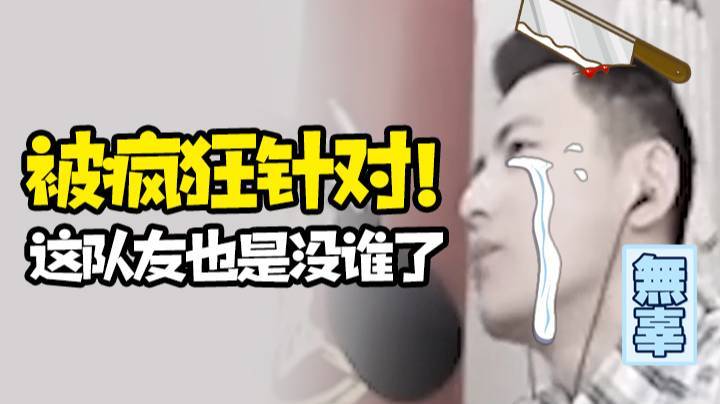被疯狂针对！我这队友也是没谁了