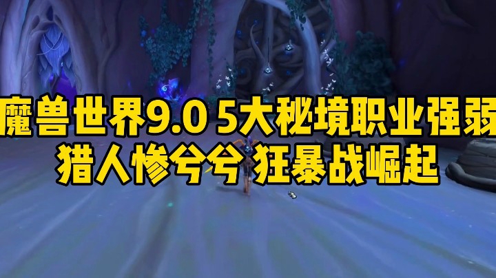 （冰铃）暗影国度9.05大秘境各职业强弱。猎人惨兮兮 狂暴战崛起