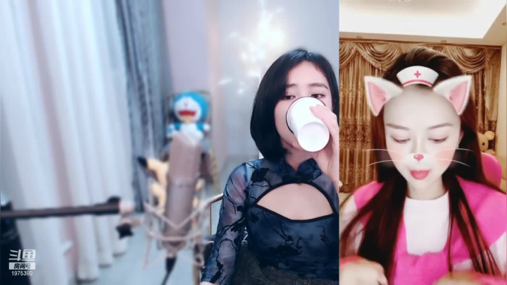 我在斗鱼看沫沫同学丶直播舞蹈