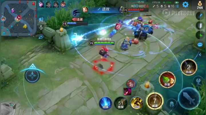 鲁班巅峰赛击杀秀