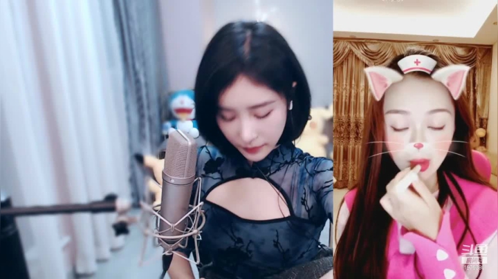 我在斗鱼看沫沫同学丶直播舞蹈