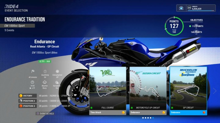 Steam游戏Ride 4 之Yamaha YZF-R1 - EM