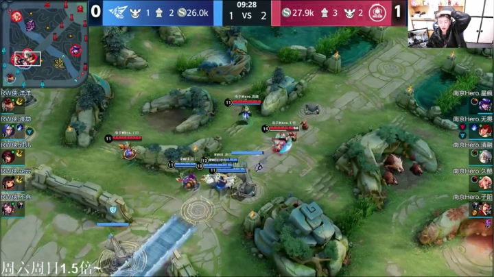 我在斗鱼看DL丶拖米直播王者荣耀