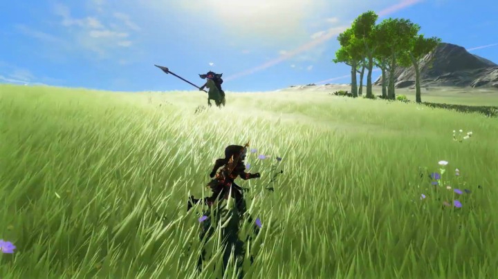 《旷野之息》在PC上以8K+光追重着色运行，画面提升巨大