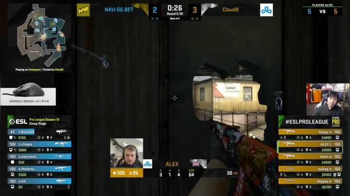 【CS:GO】alex卞正伟的精彩时刻 20210319 22点场