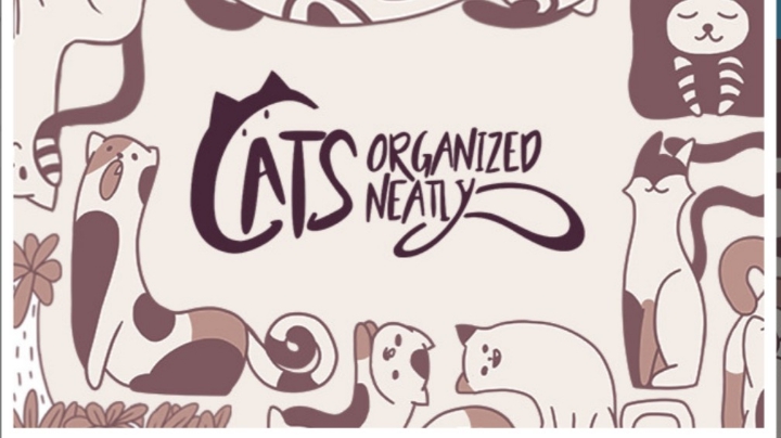 Cats Organized Neatly