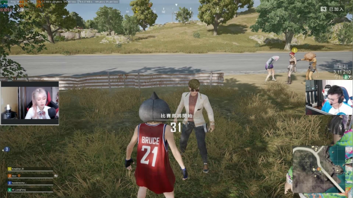 我在斗鱼看pigff直播绝地求生