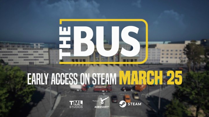 【Steam新游预告】公交驾驶模拟器《The Bus - 城市公交模拟》Steam商店页面现已上线，预计3月25日发售，售价未知，支持中文。