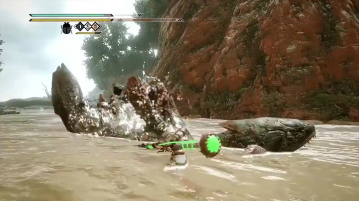 《怪物猎人:崛起》操虫棍铁虫丝技展示