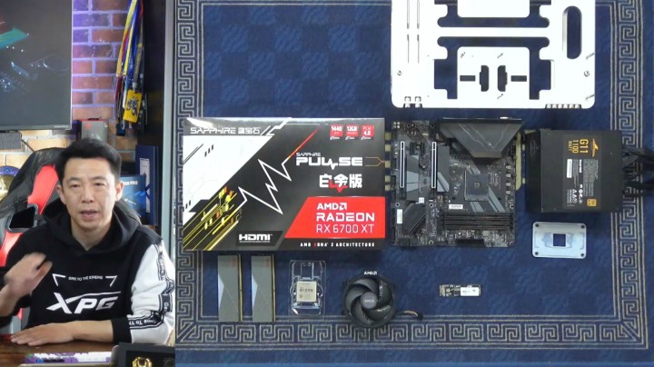 下午直播测试RT6700XT的游戏表现