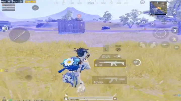 钢枪小姐姐山谷9杀吃鸡