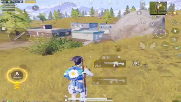 超强机瞄，山谷10杀吃鸡