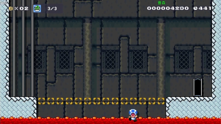 我在斗鱼看KazeLink直播马里奥制造