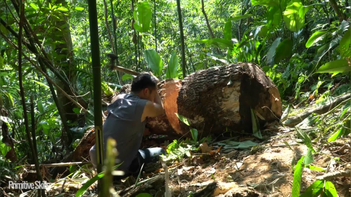 第三季2k蓝光 E115升级锤子科技，全能小哥的原始生活【真人我的世界-空手发展-单人炼铁】