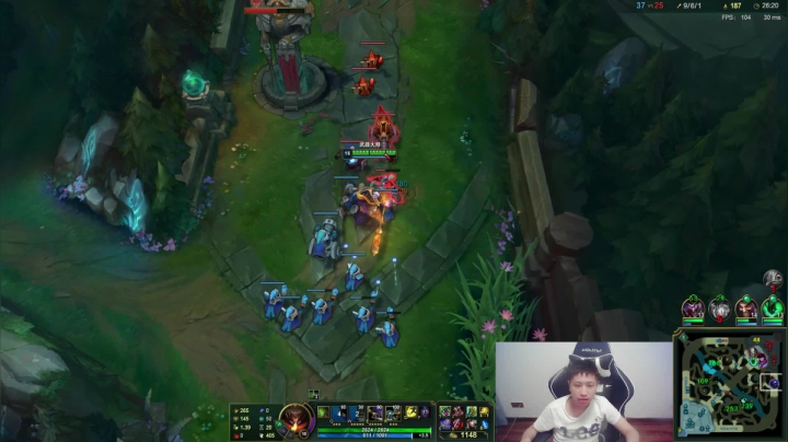 【2021-03-28 02点场】douyu丶松子：蛮王：版本T0 选到=包赢！