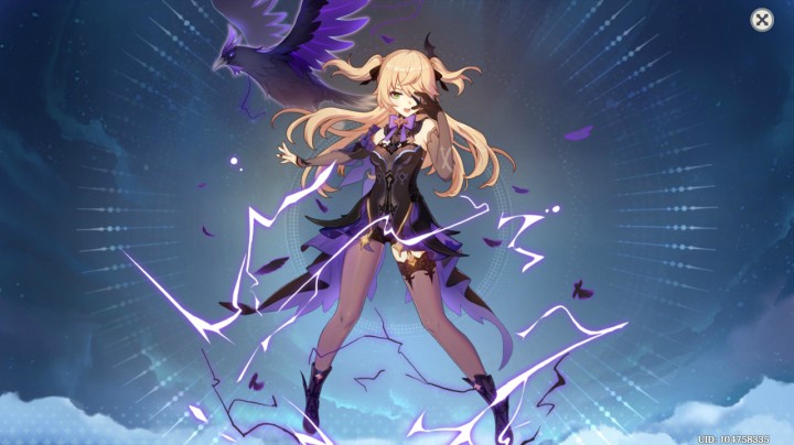【原神】キャラクター実戦紹介　フィッシュル(CV：内田真礼)「幽夜の光」