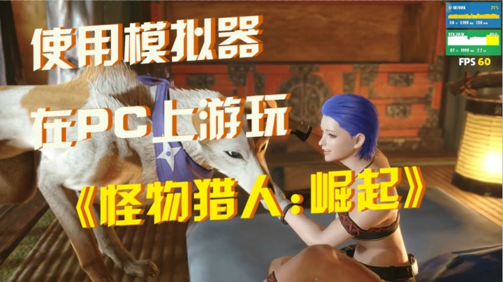 使用模拟器在PC上游玩《怪物猎人：崛起》