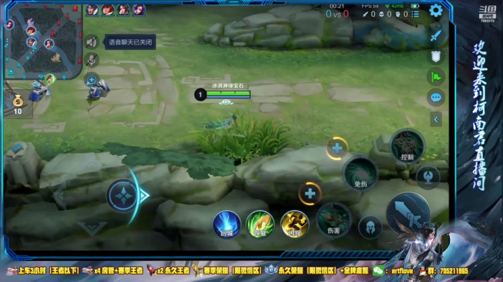 【2021-03-30 17点场】Forever柯南君：国服虞姬 第41个王者 第5个荣耀