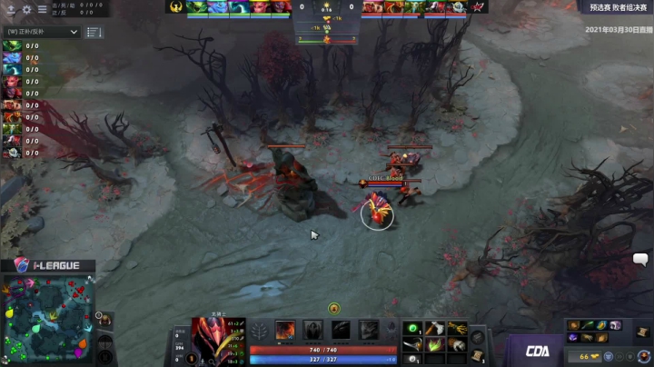 2021 i联赛 CDEC vs PHOENIX BO3 第一场 3.30
