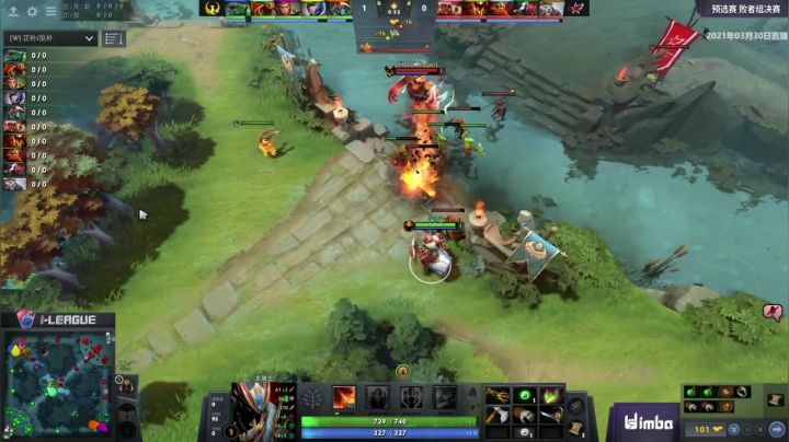 2021 i联赛 CDEC vs PHOENIX BO3 第三场 3.30