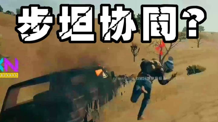 PUBGLITE 不仅枪法无解 还用起了步坦协同