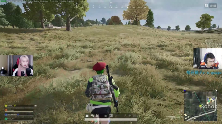 我在斗鱼看pigff直播绝地求生