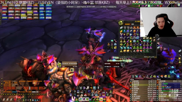 【2021-03-26 19点场】魔兽李佳琦：NAXX双手狂暴战输出分享