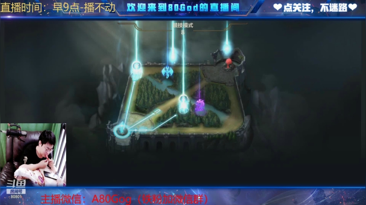 【2021-04-01 17点场】80God：今晚7点愚乐赛！都来看看哦