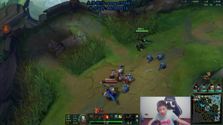 【2021-04-02 00点场】douyu丶松子：蛮王：版本T0 选到=包赢！