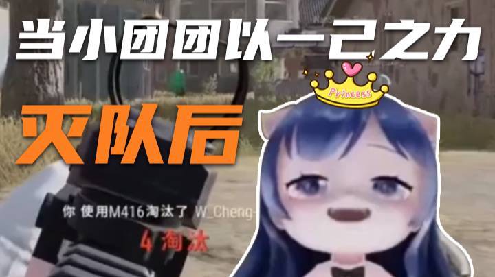 【一条小团团】当小团团已一己之力灭队后
