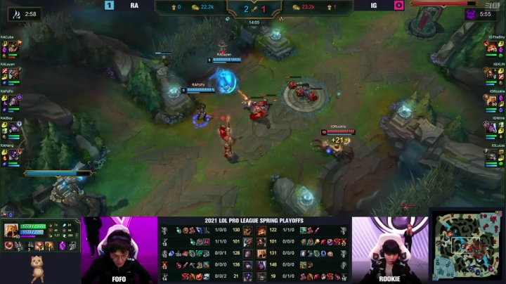 S11 LPL 春季赛IGVSRA   RA3-2IG险胜  完整版广告时间赛后采访都有