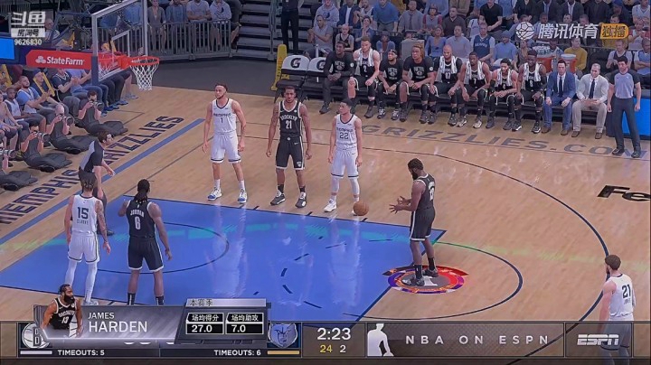 NBA2K21次世代直播画质真实难度终极联盟执教篮网生涯4,大比分战胜灰熊