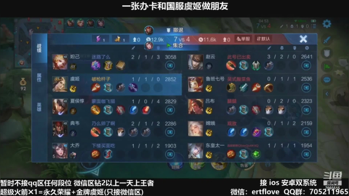 【2021-04-05 00点场】Forever柯南君：国服虞姬 第43个王者 第6个荣耀