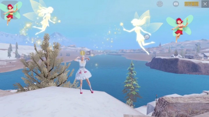 【吃鸡舞蹈】雪地小精灵