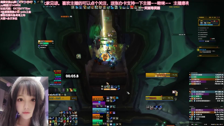 【鸢鸢奶德】21+1，伤逝剧场，强韧傲慢血池震荡，奶德视角