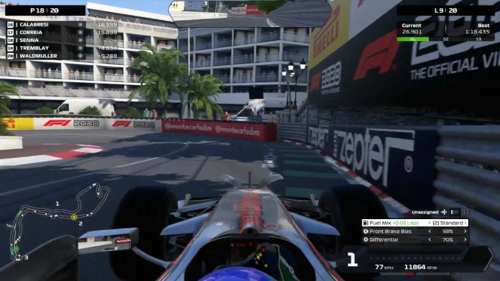 F1® 2020 摩纳哥大奖赛