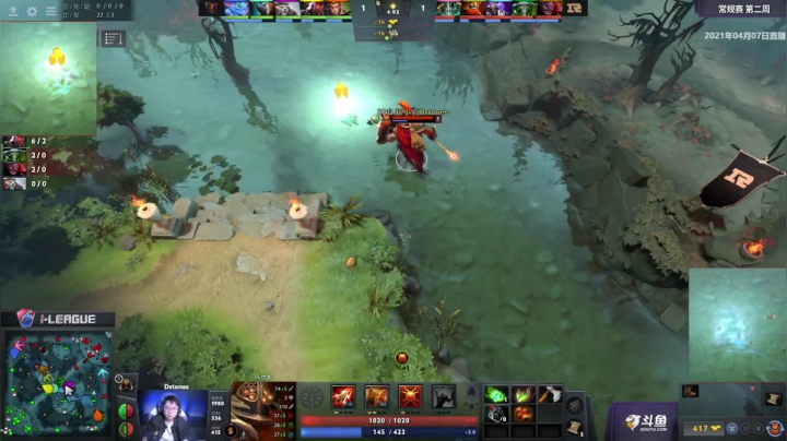 2021 i联赛 小组赛 RNG vs EHOME BO3 第二场 4.7